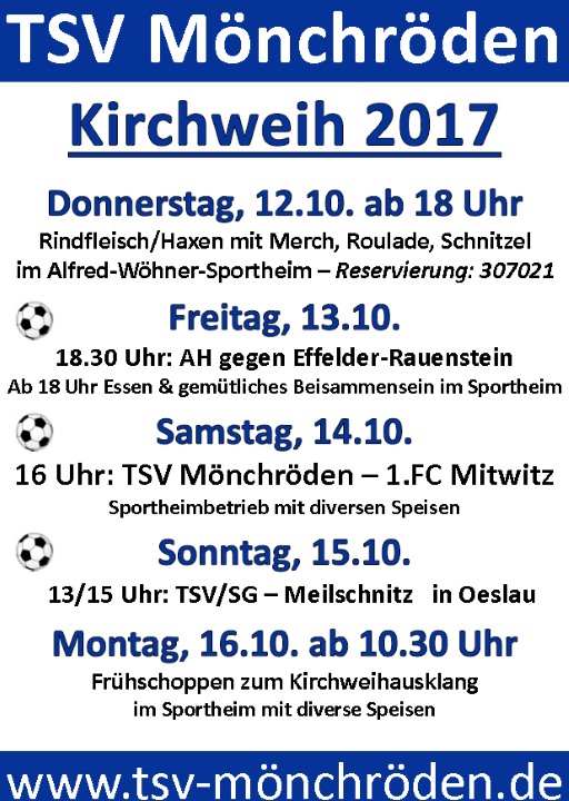Kirchweih 2017