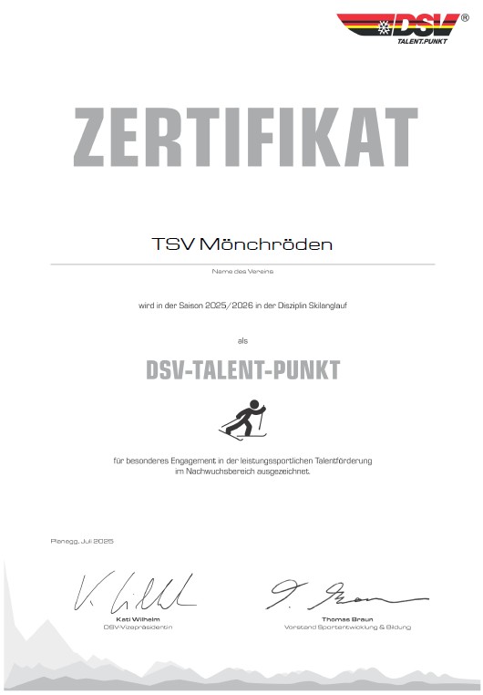 DSV Talent Punkt